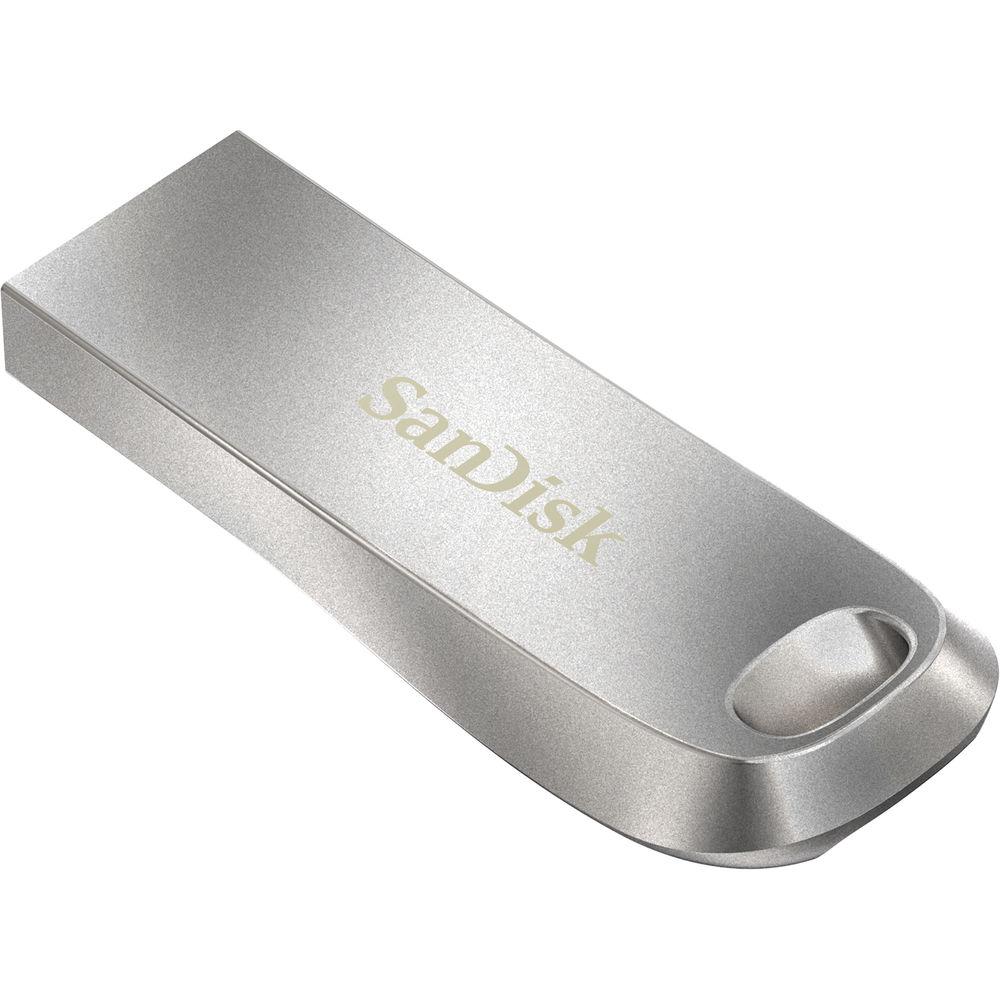 Memoria USB De 128GB, USB 3.1, Color Plata, Ultra Luxe Sandisk Entrega